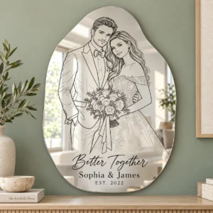 01-sophia-james-main Better Together Custom Couple Line Art Mirror – Sophia & James