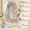 03-construction Born to Shine Custom Portrait Arch Mirror – Personalized Line Art & Text