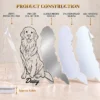 03-daisy-one-piece-construction Custom Line Art Mirror