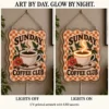 10 sunday coffee club 02 lights on off Sunday Coffee Club — lights off and lights on comparison