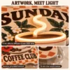 10 sunday coffee club 03 construction details Sunday Coffee Club — silicone, LED and acrylic construction details