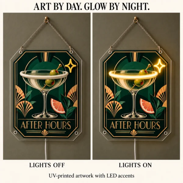11 after hours 02 lights on off After Hours — lights off and lights on comparison