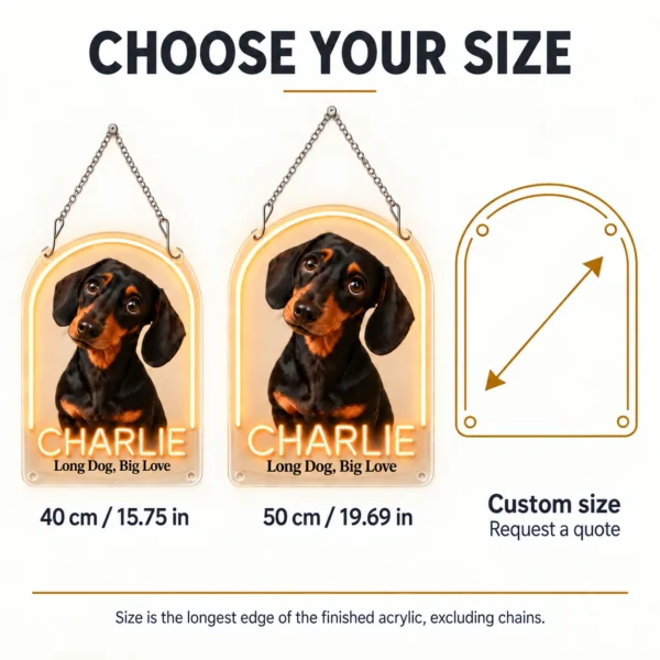 dachshund-02-charlie-arch-07-size-options-v5 Charlie Arch Custom Dachshund LED Neon Sign – Personalized Pet Photo Wall Art