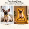 french-01-louie-outline-02-photo-to-sign-color-v2 Louie Outline Custom French Bulldog LED Neon Sign – Personalized Pet Photo Wall Art