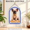 Winston Arch Custom French Bulldog LED Neon Sign – Personalized Pet Photo Wall Art