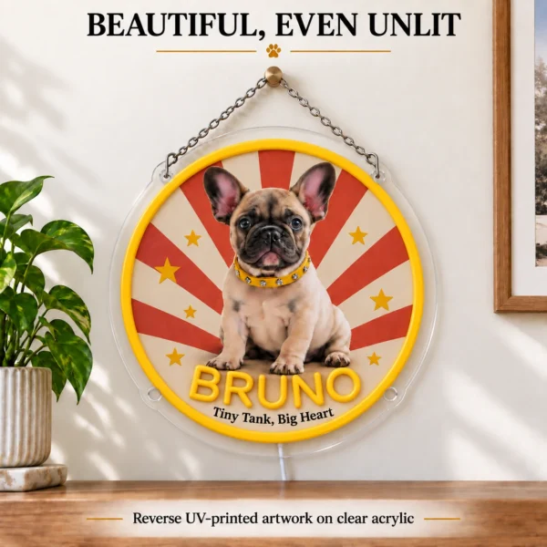 french-03-bruno-badge-03-daylight-color-v2 Bruno Retro Badge Custom French Bulldog LED Neon Sign – Personalized Pet Photo Wall Art