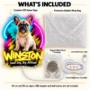 Winston Graffiti Custom French Bulldog LED Neon Sign – Personalized Pet Photo Wall Art