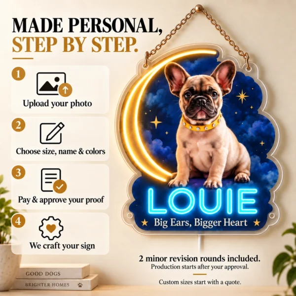 french-06-louie-celestial-09-ordering-color-v2 Louie Celestial Custom French Bulldog LED Neon Sign – Personalized Pet Photo Wall Art