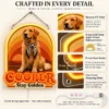golden-02-cooper-sunset-04-construction-20260923 Cooper Sunset Arch Custom Golden Retriever LED Neon Sign – Personalized Pet Photo Wall Art