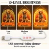 golden-02-cooper-sunset-08-brightness-20260923 Cooper Sunset Arch Custom Golden Retriever LED Neon Sign – Personalized Pet Photo Wall Art