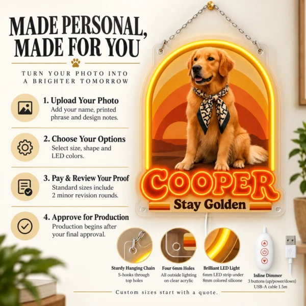 golden-02-cooper-sunset-09-ordering-20260923 Cooper Sunset Arch Custom Golden Retriever LED Neon Sign – Personalized Pet Photo Wall Art