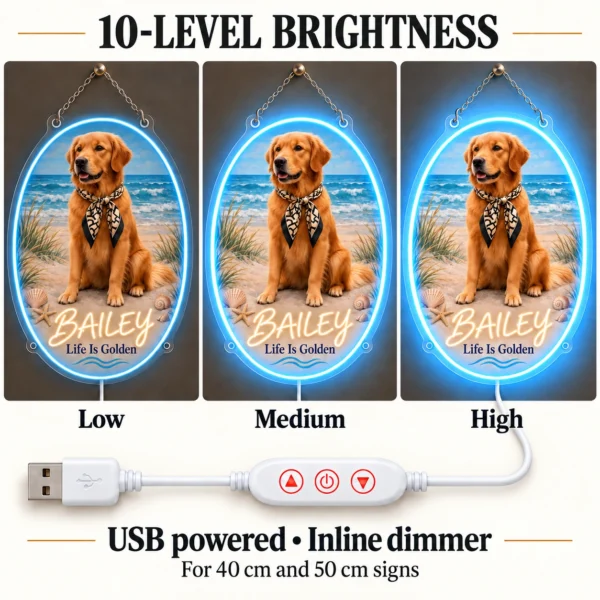 golden-05-bailey-coastal-08-brightness-20260923 Bailey Coastal Custom Golden Retriever LED Neon Sign – Personalized Pet Photo Wall Art