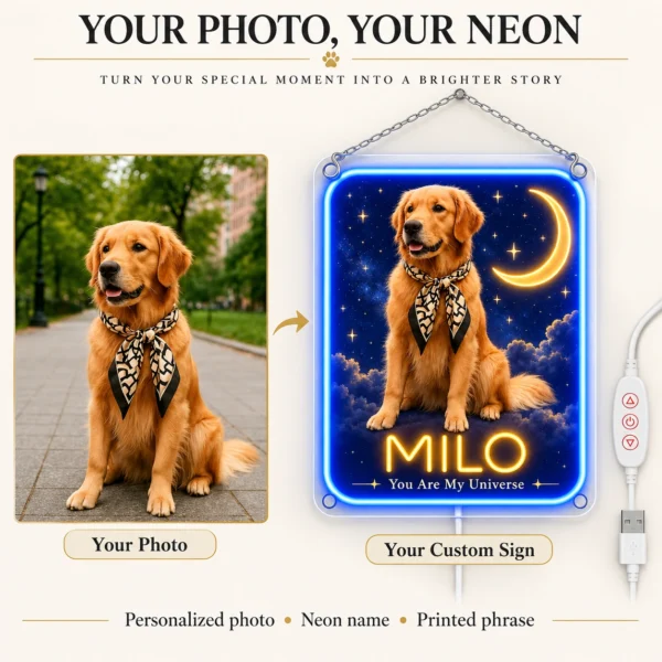golden-06-milo-celestial-02-photo-to-sign-20260923 Milo Celestial Custom Golden Retriever LED Neon Sign – Personalized Pet Photo Wall Art