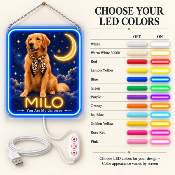 golden-06-milo-celestial-06-color-options-20260923 Milo Celestial Custom Golden Retriever LED Neon Sign – Personalized Pet Photo Wall Art