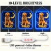 golden-06-milo-celestial-08-brightness-20260923 Milo Celestial Custom Golden Retriever LED Neon Sign – Personalized Pet Photo Wall Art