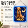 golden-06-milo-celestial-09-ordering-20260923 Milo Celestial Custom Golden Retriever LED Neon Sign – Personalized Pet Photo Wall Art