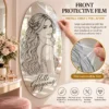 hello-gorgeous-05-film Hello Gorgeous Custom Oval Portrait Mirror – Personalized Line Art Gift