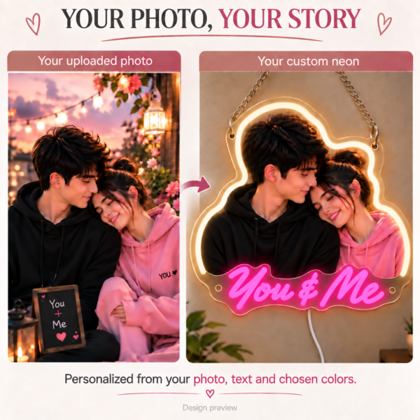 p1039-02-solid-colors-v4 You & Me Custom Couple Photo LED Neon Sign – Personalized Romantic Wall Art