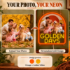 p1108-02-solid-colors-v4 Golden Days Custom Family Photo LED Neon Sign – Personalized Retro Arch Wall Art