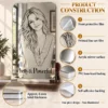 Pretty & Powerful Custom Portrait Mirror – Personalized Rounded Rectangle