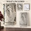 Pretty & Powerful Custom Portrait Mirror – Personalized Rounded Rectangle