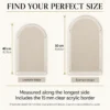 shared 07 size guide Custom Neon Wall Art — 40 cm and 50 cm finished-size guide