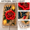 wa-art-02-lucky-ritual-detail-20260924 Lucky Ritual — Custom Neon Wall Art